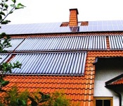 solar collector house